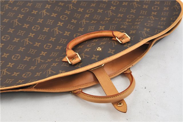 Authentic Louis Vuitton Monogram Us Porte Avi Garment Cover M23400 LV 3168D