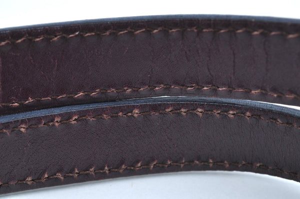 Authentic GUCCI GG Imprime Shoulder Tote Bag GG PVC Leather 211138 Purple 3169H