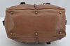 Authentic Chloe Paddington Vintage Leather Hand Bag Purse Brown 3169I