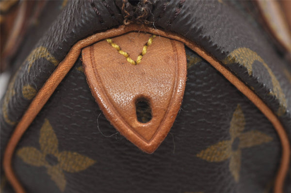 Authentic Louis Vuitton Monogram Mini Speedy Hand Bag Purse M41534 LV 3170I