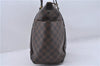 Authentic Louis Vuitton Damier Totally MM Shoulder Tote Bag N41281 LV 3171D
