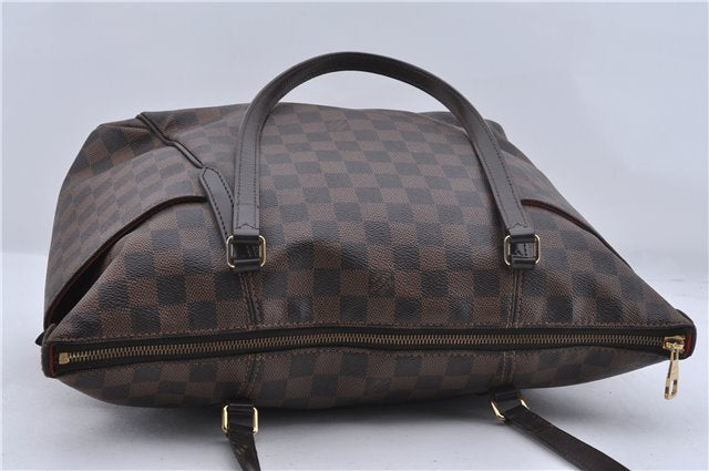 Authentic Louis Vuitton Damier Totally MM Shoulder Tote Bag N41281 LV 3171D