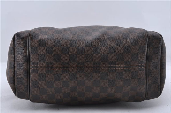 Authentic Louis Vuitton Damier Totally MM Shoulder Tote Bag N41281 LV 3171D