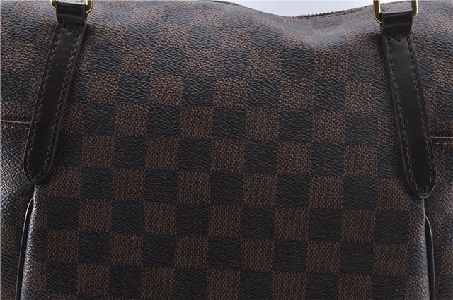Authentic Louis Vuitton Damier Totally MM Shoulder Tote Bag N41281 LV 3171D