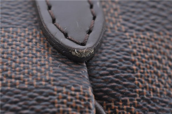 Authentic Louis Vuitton Damier Totally MM Shoulder Tote Bag N41281 LV 3171D