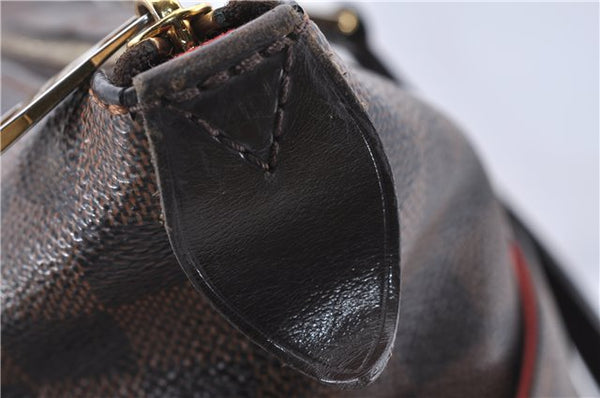 Authentic Louis Vuitton Damier Totally MM Shoulder Tote Bag N41281 LV 3171D