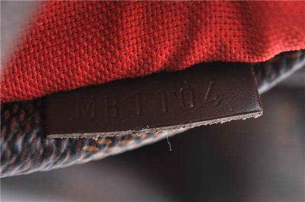 Authentic Louis Vuitton Damier Totally MM Shoulder Tote Bag N41281 LV 3171D