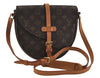 Authentic Louis Vuitton Monogram Chantilly MM Shoulder Cross Bag M51233 LV 3171I
