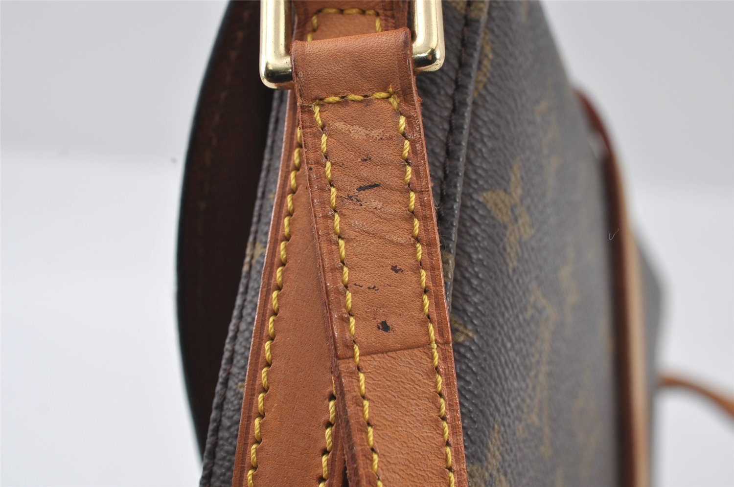 Authentic Louis Vuitton Monogram Chantilly MM Shoulder Cross Bag M51233 LV 3171I