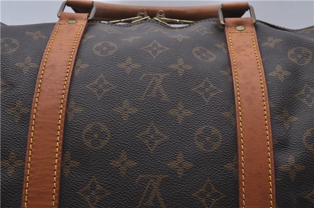 Auth Louis Vuitton Monogram Keepall Bandouliere 60 Boston Bag M41412 LV 3172D