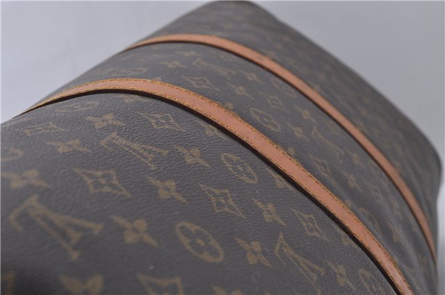 Auth Louis Vuitton Monogram Keepall Bandouliere 60 Boston Bag M41412 LV 3172D