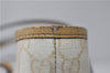 Authentic GUCCI Vintage Shoulder Tote Bag GG PVC Leather 211138 Ivory 3172F