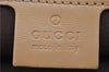 Authentic GUCCI Vintage Shoulder Tote Bag GG PVC Leather 211138 Ivory 3172F