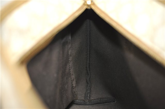 Authentic GUCCI Vintage Shoulder Tote Bag GG PVC Leather 211138 Ivory 3172F