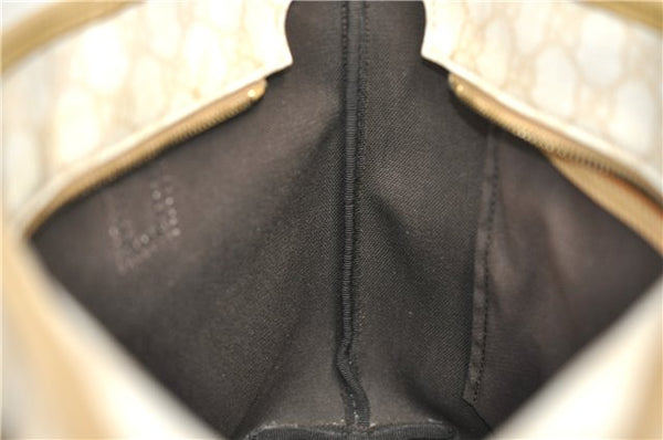Authentic GUCCI Vintage Shoulder Tote Bag GG PVC Leather 211138 Ivory 3172F