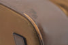 Authentic PRADA Vintage Nylon Tessuto Leather Shoulder Hand Bag Brown 3172I