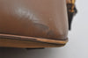 Authentic PRADA Vintage Nylon Tessuto Leather Shoulder Hand Bag Brown 3172I