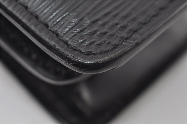 Authentic Louis Vuitton Epi Serviette Conseiller Briefcase Black M54422 LV 3173I