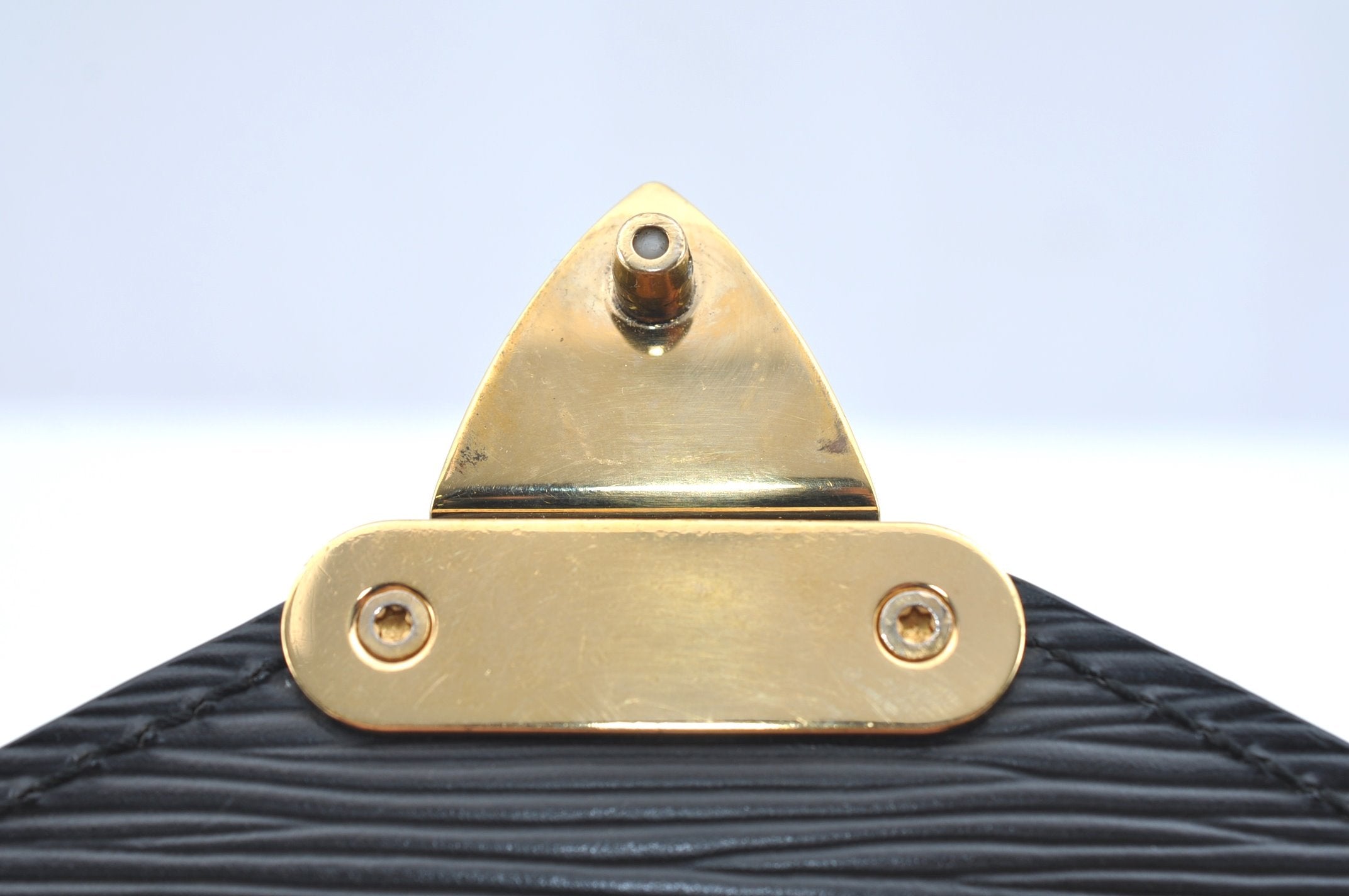 Authentic Louis Vuitton Epi Serviette Conseiller Briefcase Black M54422 LV 3173I