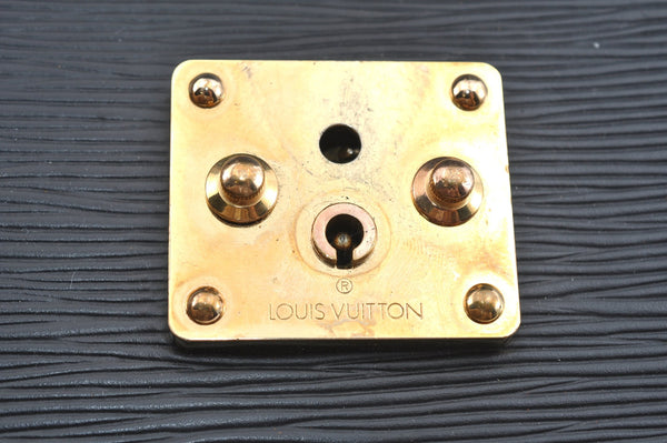 Authentic Louis Vuitton Epi Serviette Conseiller Briefcase Black M54422 LV 3173I