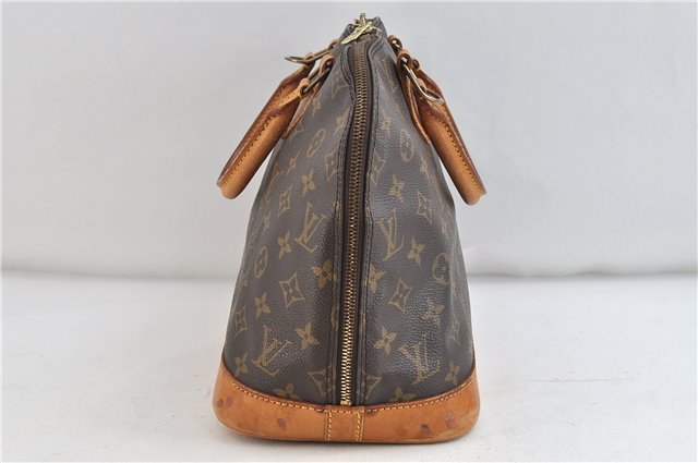 Authentic Louis Vuitton Monogram Alma Hand Bag Purse M51130 LV 3174D