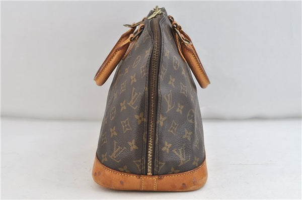 Authentic Louis Vuitton Monogram Alma Hand Bag Purse M51130 LV 3174D