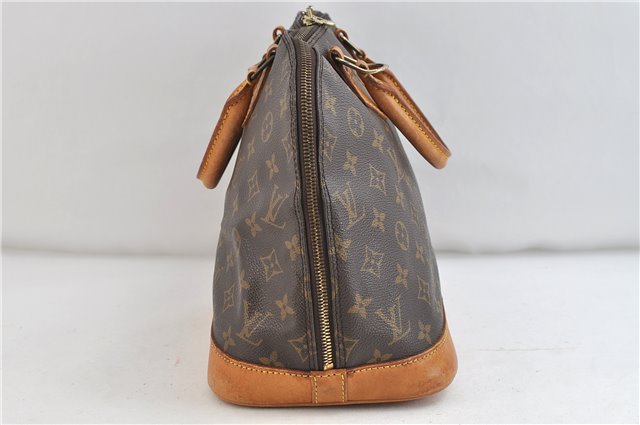 Authentic Louis Vuitton Monogram Alma Hand Bag Purse M51130 LV 3174D