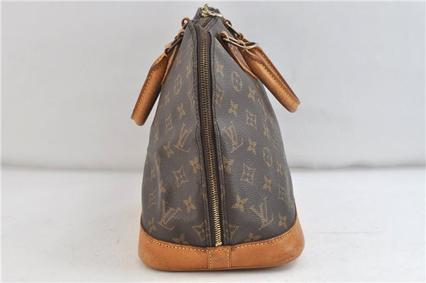 Authentic Louis Vuitton Monogram Alma Hand Bag Purse M51130 LV 3174D
