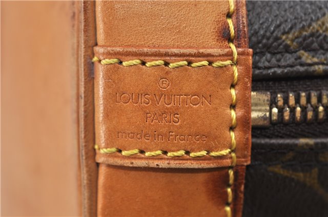 Authentic Louis Vuitton Monogram Alma Hand Bag Purse M51130 LV 3174D