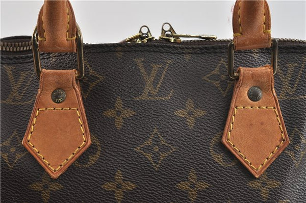 Authentic Louis Vuitton Monogram Alma Hand Bag Purse M51130 LV 3174D
