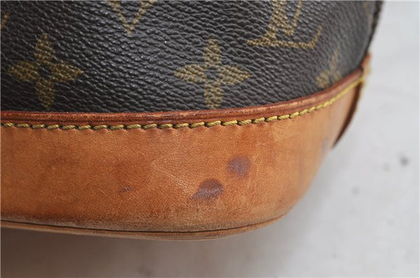 Authentic Louis Vuitton Monogram Alma Hand Bag Purse M51130 LV 3174D
