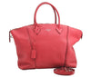Auth Louis Vuitton Parnassea Lockit MM 2Way Shoulder Hand Bag M94595 Pink 3174I