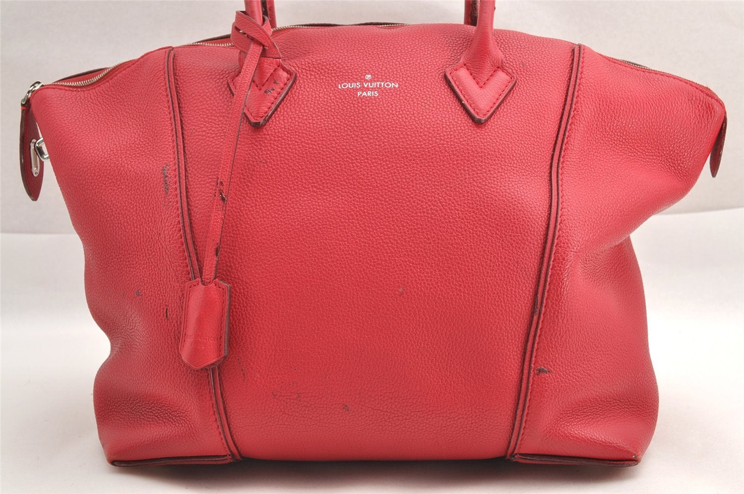 Auth Louis Vuitton Parnassea Lockit MM 2Way Shoulder Hand Bag M94595 Pink 3174I