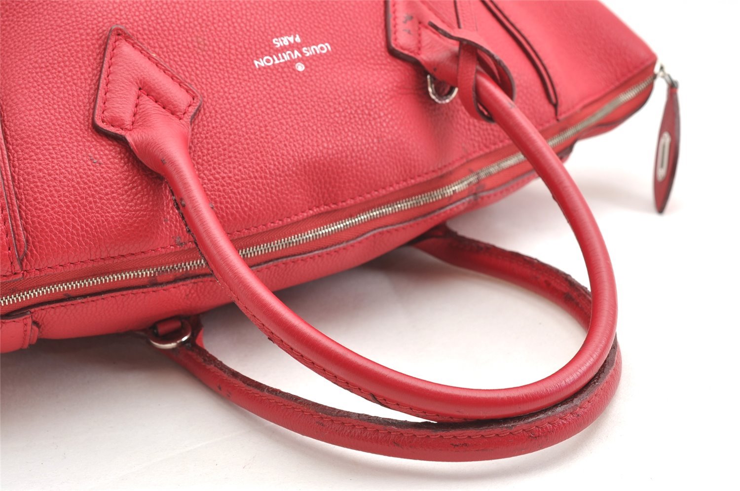 Auth Louis Vuitton Parnassea Lockit MM 2Way Shoulder Hand Bag M94595 Pink 3174I