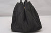 Authentic PRADA Vintage Canapa M Denim 2Way Shoulder Hand Bag Gray 3176I