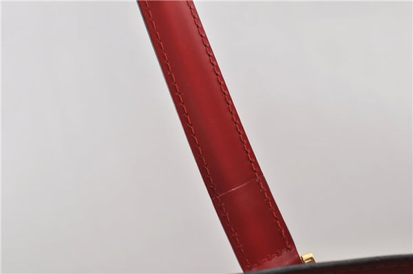 Authentic Louis Vuitton Epi Duplex Shoulder Hand Red M52427 LV 3177D