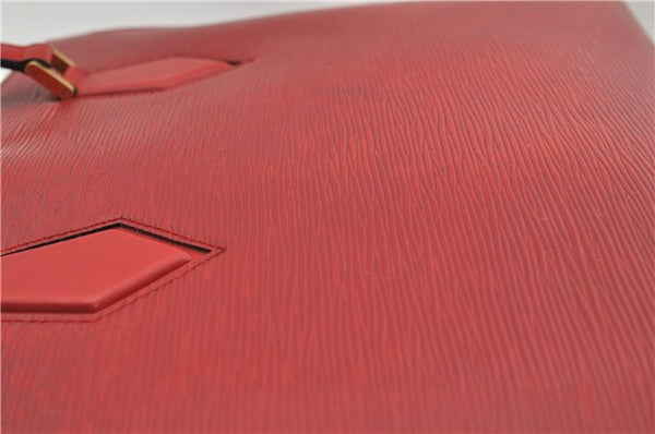 Authentic Louis Vuitton Epi Duplex Shoulder Hand Red M52427 LV 3177D