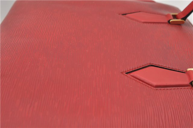Authentic Louis Vuitton Epi Duplex Shoulder Hand Red M52427 LV 3177D