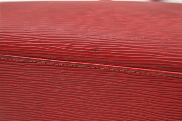 Authentic Louis Vuitton Epi Duplex Shoulder Hand Red M52427 LV 3177D