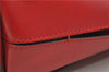 Authentic Louis Vuitton Epi Duplex Shoulder Hand Red M52427 LV 3177D