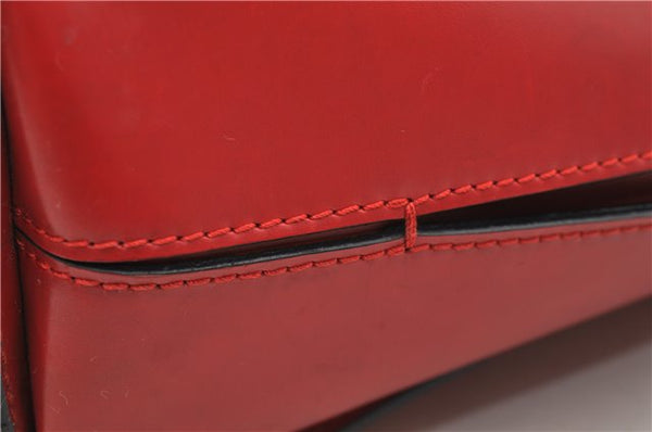 Authentic Louis Vuitton Epi Duplex Shoulder Hand Red M52427 LV 3177D