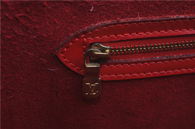 Authentic Louis Vuitton Epi Duplex Shoulder Hand Red M52427 LV 3177D