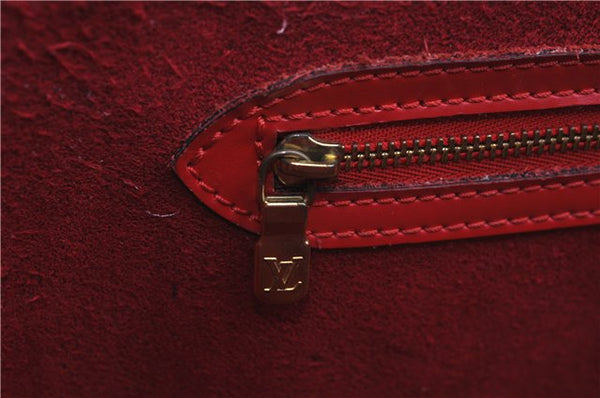 Authentic Louis Vuitton Epi Duplex Shoulder Hand Red M52427 LV 3177D