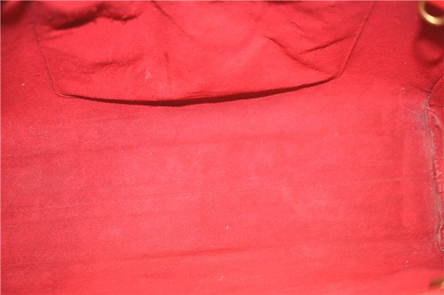 Authentic Louis Vuitton Epi Duplex Shoulder Hand Red M52427 LV 3177D