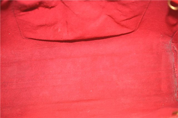 Authentic Louis Vuitton Epi Duplex Shoulder Hand Red M52427 LV 3177D