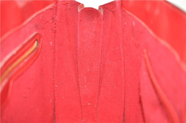 Authentic Louis Vuitton Epi Duplex Shoulder Hand Red M52427 LV 3177D