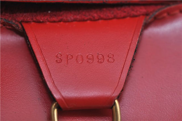 Authentic Louis Vuitton Epi Duplex Shoulder Hand Red M52427 LV 3177D