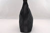 Authentic GUCCI Shoulder Hand Bag GG Canvas Leather 0013814 Black 3177I