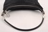 Authentic GUCCI Shoulder Hand Bag GG Canvas Leather 0013814 Black 3177I