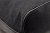 Authentic GUCCI Shoulder Hand Bag GG Canvas Leather 0013814 Black 3177I
